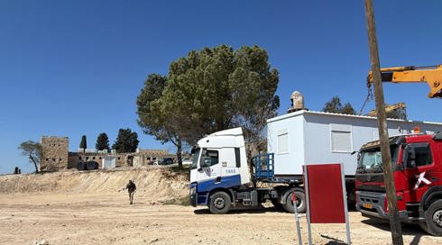 קרוואנים הוצבו בהתנחלות שא-נור שפונתה בהתנתקות