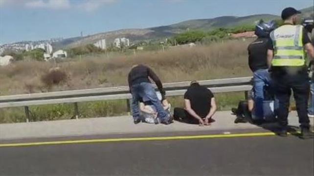 עצורים בחשד לטרור על כביש החוף 21.6.2021