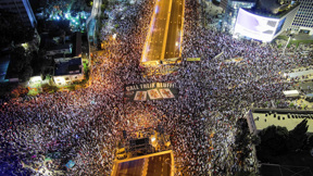 הפגנה נגד הרפורמה תל אביב קפלן 06.05.23