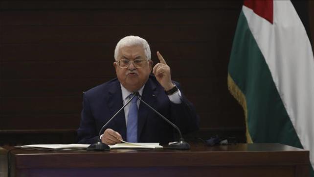 יו"ר הרשות הפלסטינית אבו מאזן בישיבה ברמאללה. 03.09.20