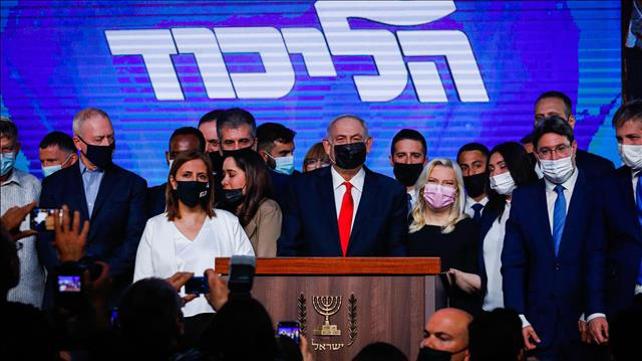 מטה הליכוד, ליל הבחירות סיבוב ד', 23.03.21