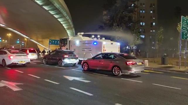 הפגנה בכניסה לירושלים 13.11