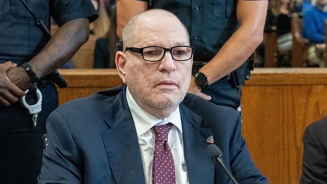 הארווי ויינשטיין בבית המשפט בניו יורק, היום
