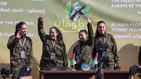 קרינה ארייב, דניאלה גלבוע, לירי אלבג ונעמה לוי משוחררות משבי חמאס