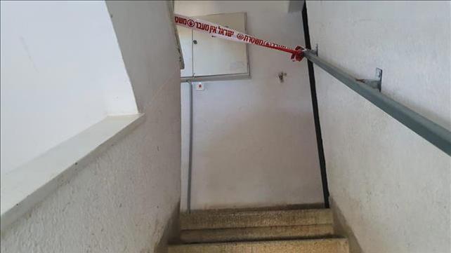 הבניין בכרמיאל בו אירע הרצח, 15 בינואר 2020