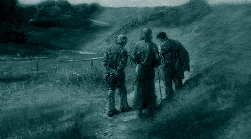 פריץ פון אודה, ״הדרך לאמאוס״, 1891, נחלת הכלל