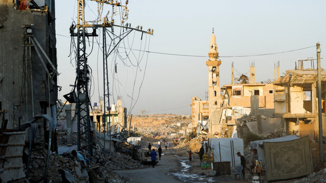 מחנה הפליטים נוסיראת במרכז הרצועה, ארכיון