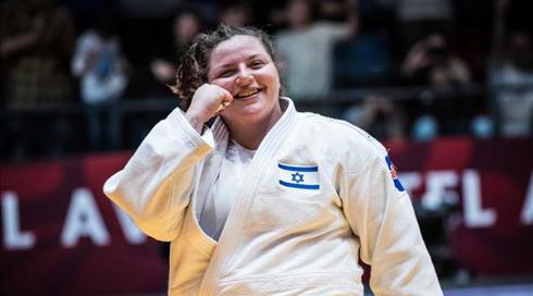 רז הרשקו זכתה בזהב בגראנד סלאם תל אביב בג'ודו