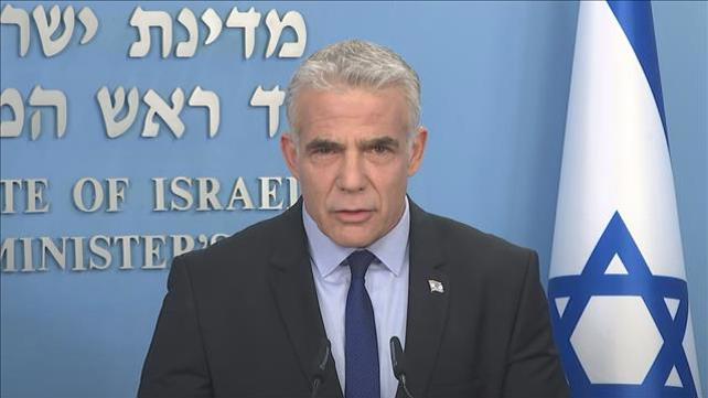 הצהרה ראש הממשלה יאיר לפיד, 02.07.22