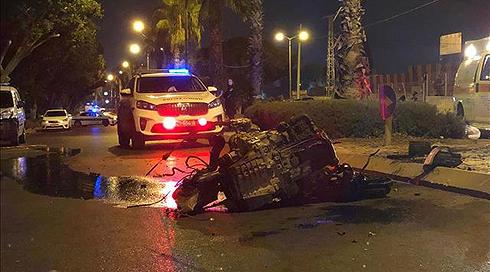 בת 17 נהרגה בתאונה באשקלון, 3 נפצעו קשה ואנוש