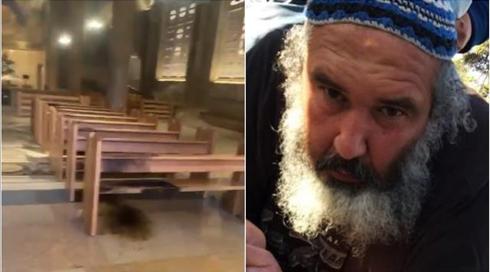 בן 49 מירושלים נאשם בהצתת כנסיית "כל העמים" בבירה