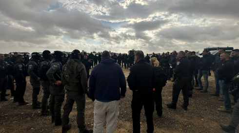 המפכ"ל בתראבין: "נבוא חשבון עם מי ששרף את הרכבים"