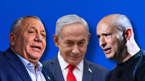 בנט, נתניהו ואיזנקוט