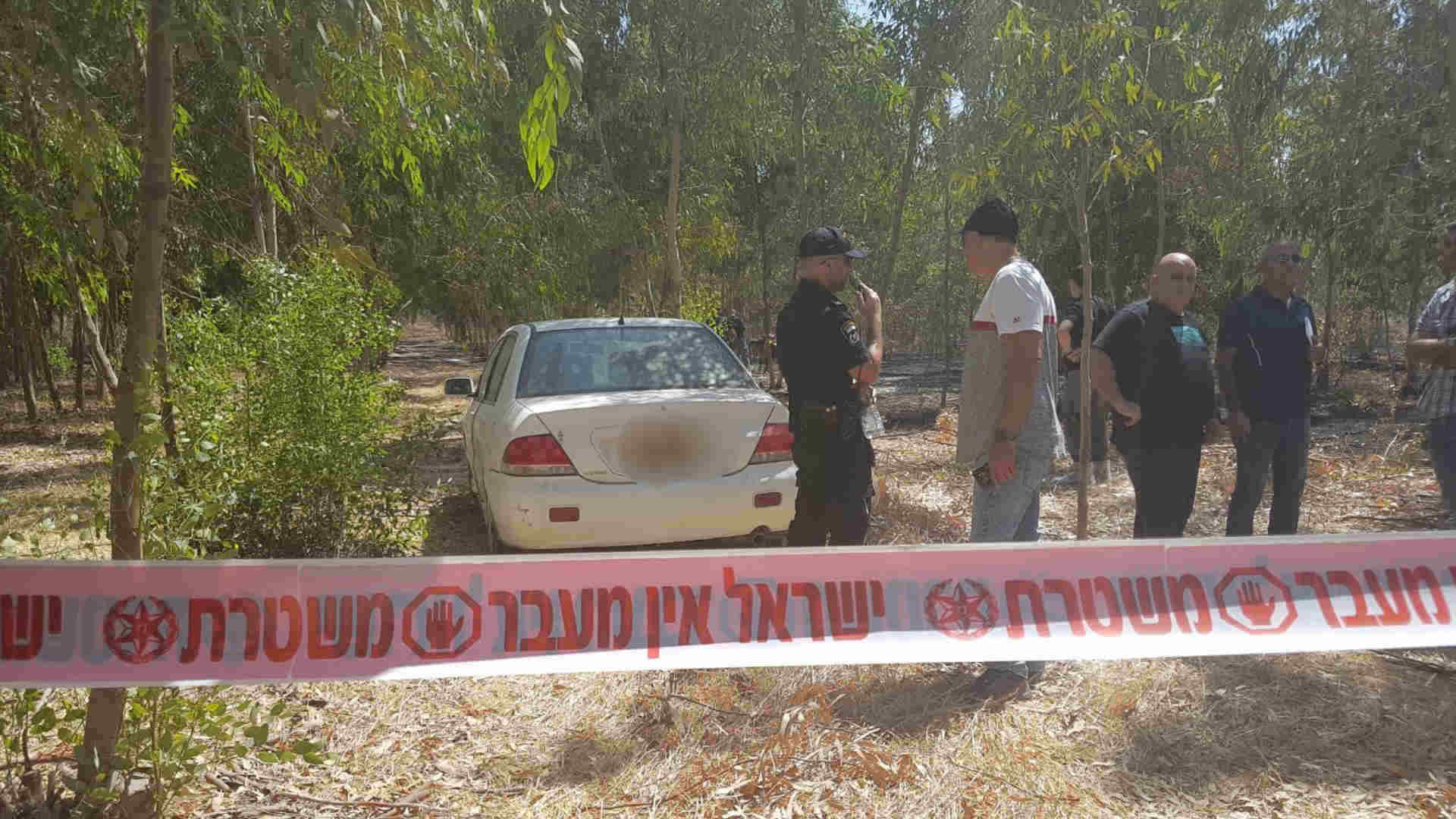 המקום בו נמצאה גופת האשה, היום