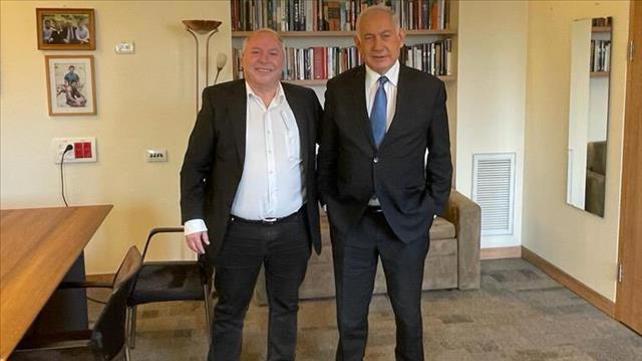 בנימין נתניהו ודודי אמסלם