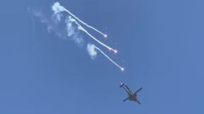  19.06.23 מסוקי קרב משחררים נורים נגד ירי נ"מ מעל ג'נין
