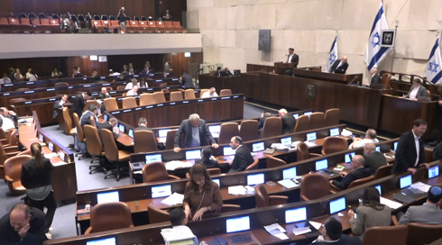 הקואליציה שרדה את ההצבעה הדרמטית: חוק פיזור הכנסת נפל במליאה