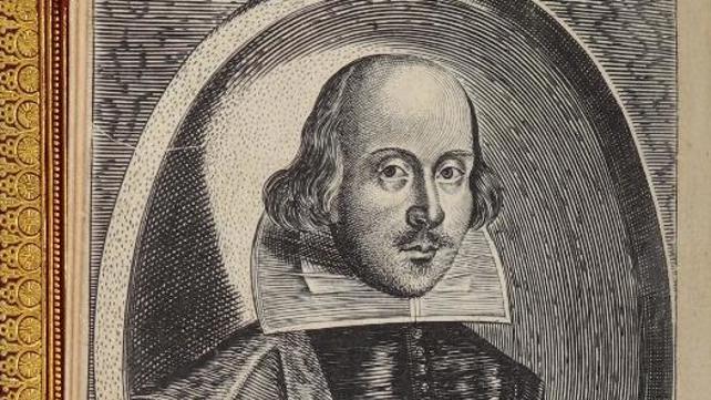 דף השער של הפרסום הראשון של שירי שייקספיר, 1640