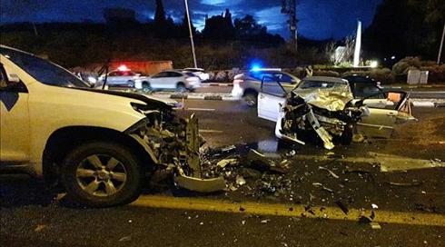 גבר בן 37 נהרג בתאונת דרכים סמוך לנס ציונה