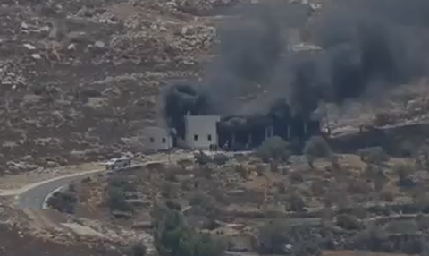 הצתה בכפר סעיר