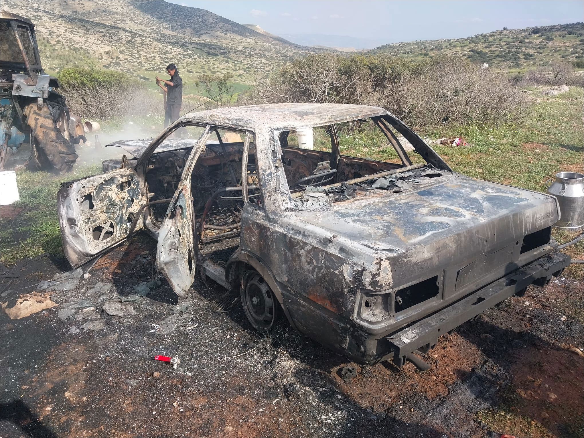 הצתה בתייסיר