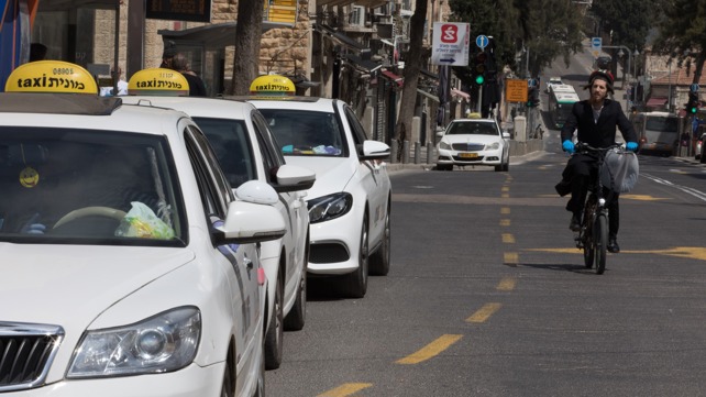 מוניות (אילוסטרציה)