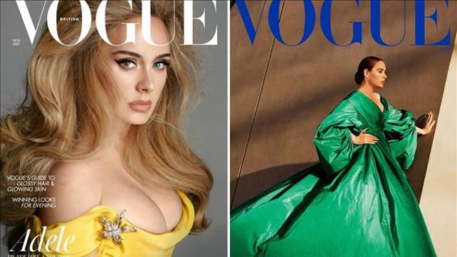 אדל בעשרי Vogue הבריטי והאמריקני 07.10.21