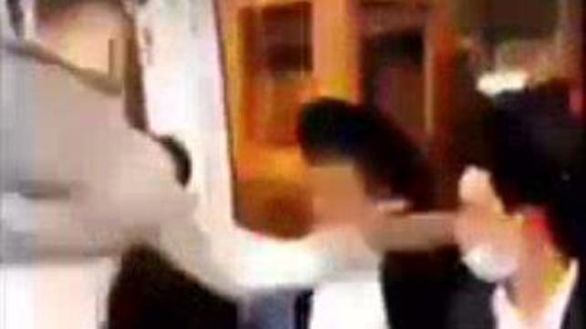 תיעוד ערבי סוטר לחרדי ברכבת הקלה בירושלים, 16.04.21