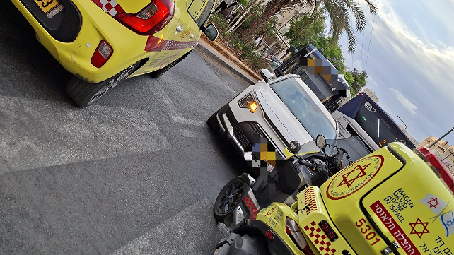 זירת תאונת דרכים קטלנית במודיעין עילית