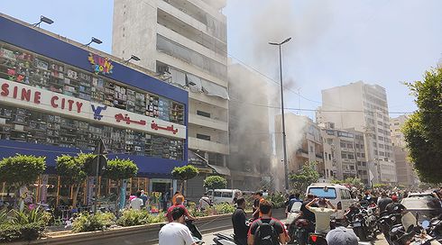 תקיפה בדאחייה בביירות, 14.06.2026 (1)