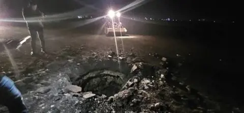 התקיפה בנמל התעופה של חלב בסוריה
