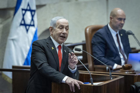 ראש הממשלה בנימין נתניהו במליאת הכנסת, ינואר 2026