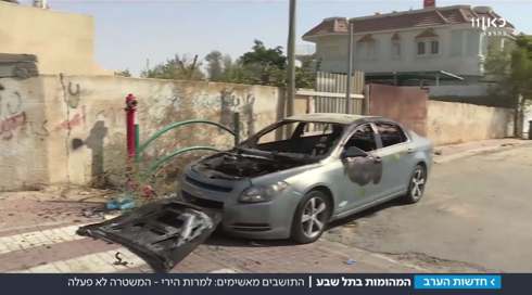 תושבי תל שבע מאשימים: למרות הירי - המשטרה לא פעלה