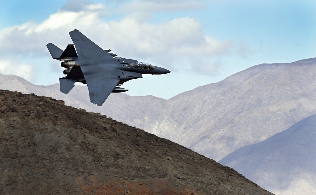 מטוס F-15E בשמי ארצות הברית, ארכיון