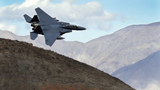 מטוס F-15E בשמי ארצות הברית, ארכיון