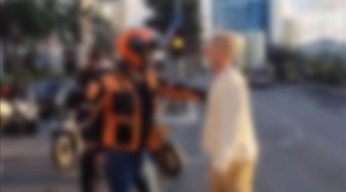 תיעוד: היה מעורב בתאונת דרכים ותקף את החובש