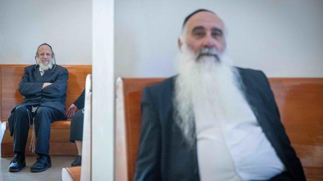 מאיר שטרית (מימין) ובני זאבי בבית המשפט העליון בירושלים