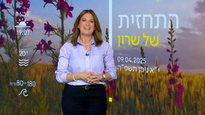 ירידה משמעותית בטמפרטורות | התחזית 09.04.25