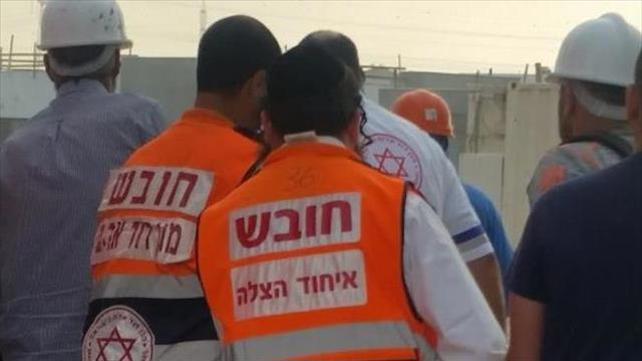 תאונה באתר בנייה 