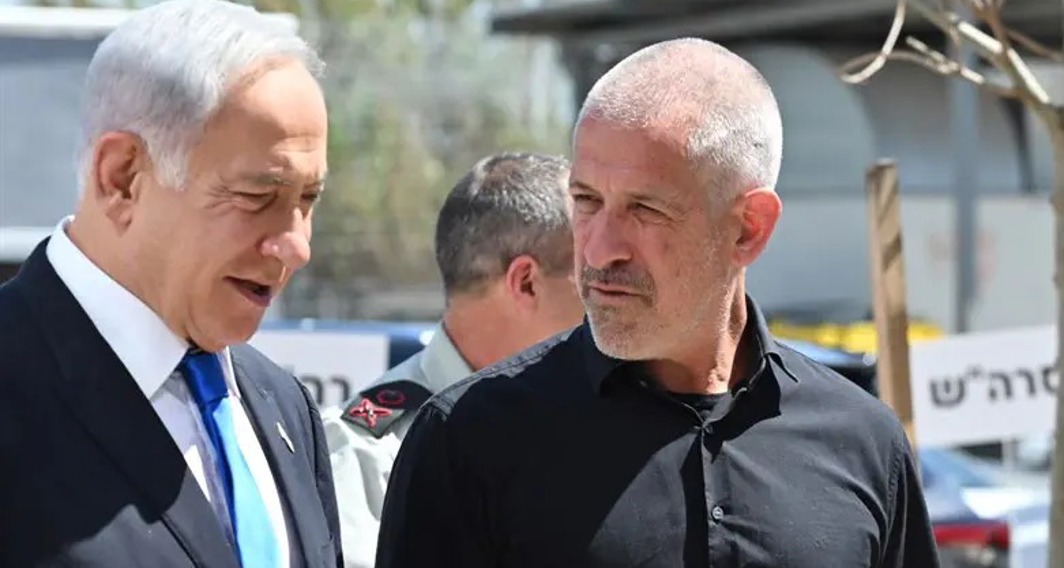 ראש הממשלה בנימין נתניהו וראש השב"כ רונן בר