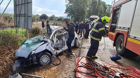 הקטל בדרכים נמשך: בת 17 נהרגה בתאונה סמוך לדבוריה שבצפון