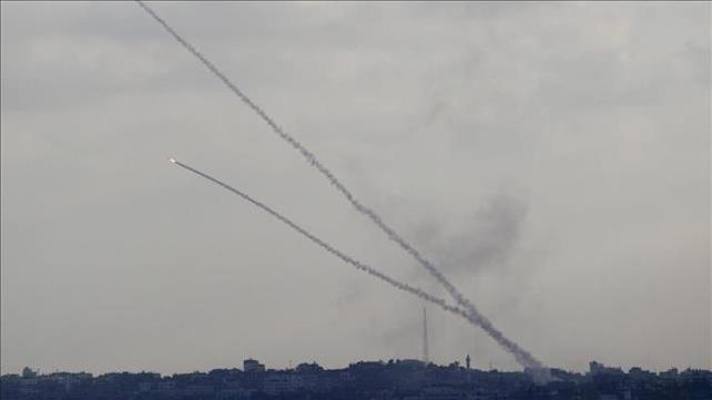 שיגור רקטה מעזה