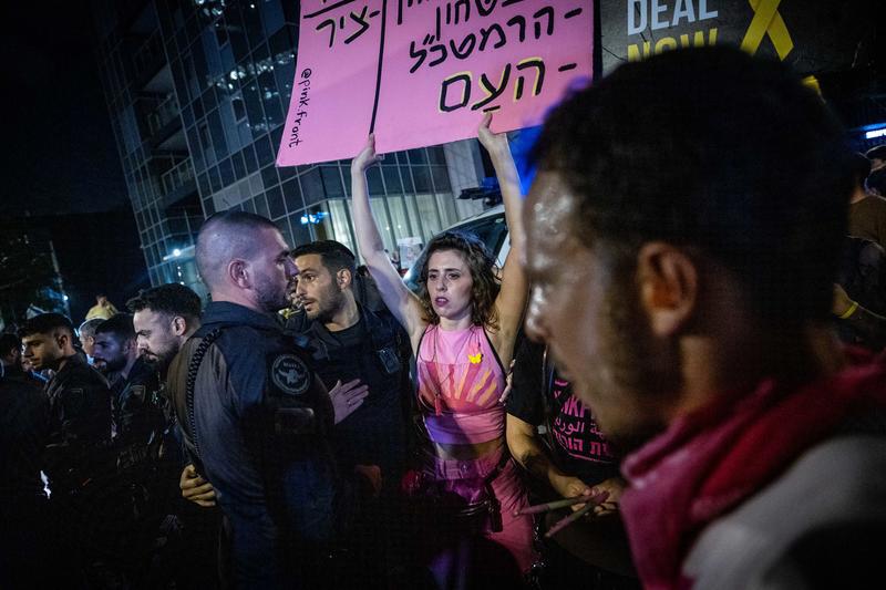 הפגנה, עסקת חטופים, קפלן