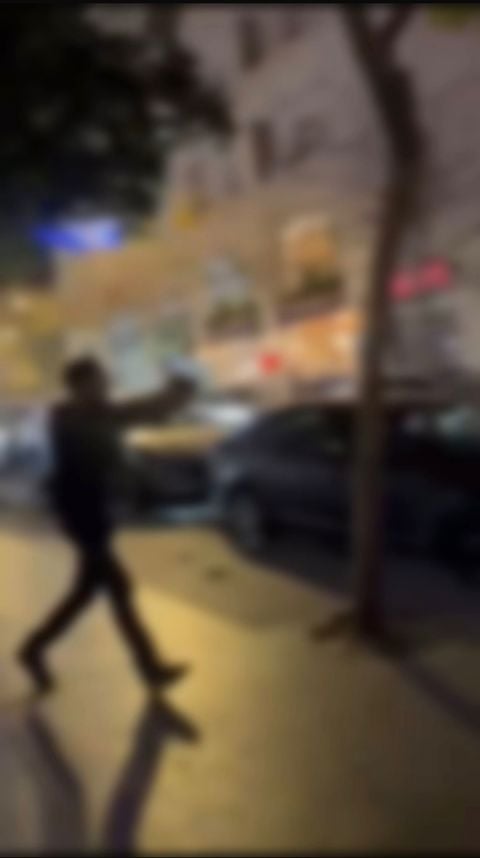 עימות בין שוטר מג