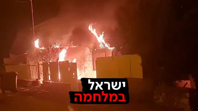 פגיעה ישירה בקריית שמונה