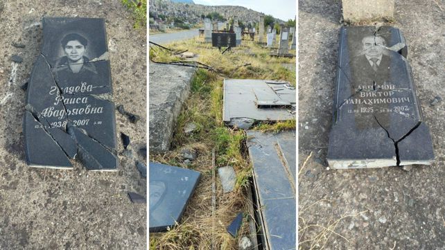 החלקה היהודית בבית העלמין בדגסטן שניזוקה בשל "תאונה לא מכוונת"