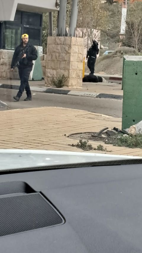 ניטרול המחבל במחסום המנהרות