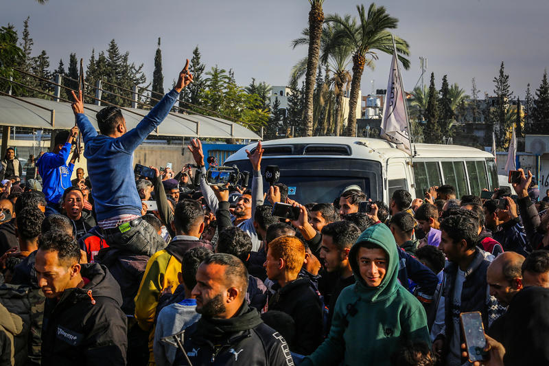 שחרור אסירים ביטחוניים לרצועת עזה במסגרת עסקת החטופים