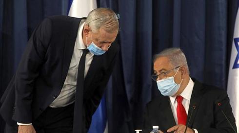 גנץ לנתניהו: סיוע לעסקים בתמורה לתקציב חד־שנתי