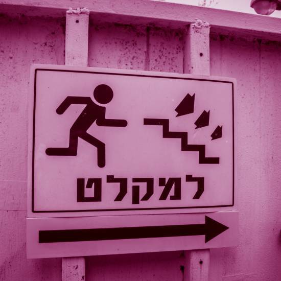 כיצד הוא קם כשהוא מריח סכנה                                                                          